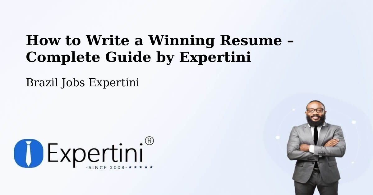 Resume Writing Guide for Job Seekers – Castanhal - Castanhal, Brazil Jobs Expertini